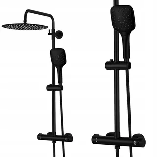 Exponovaný sprchový set Inea Black